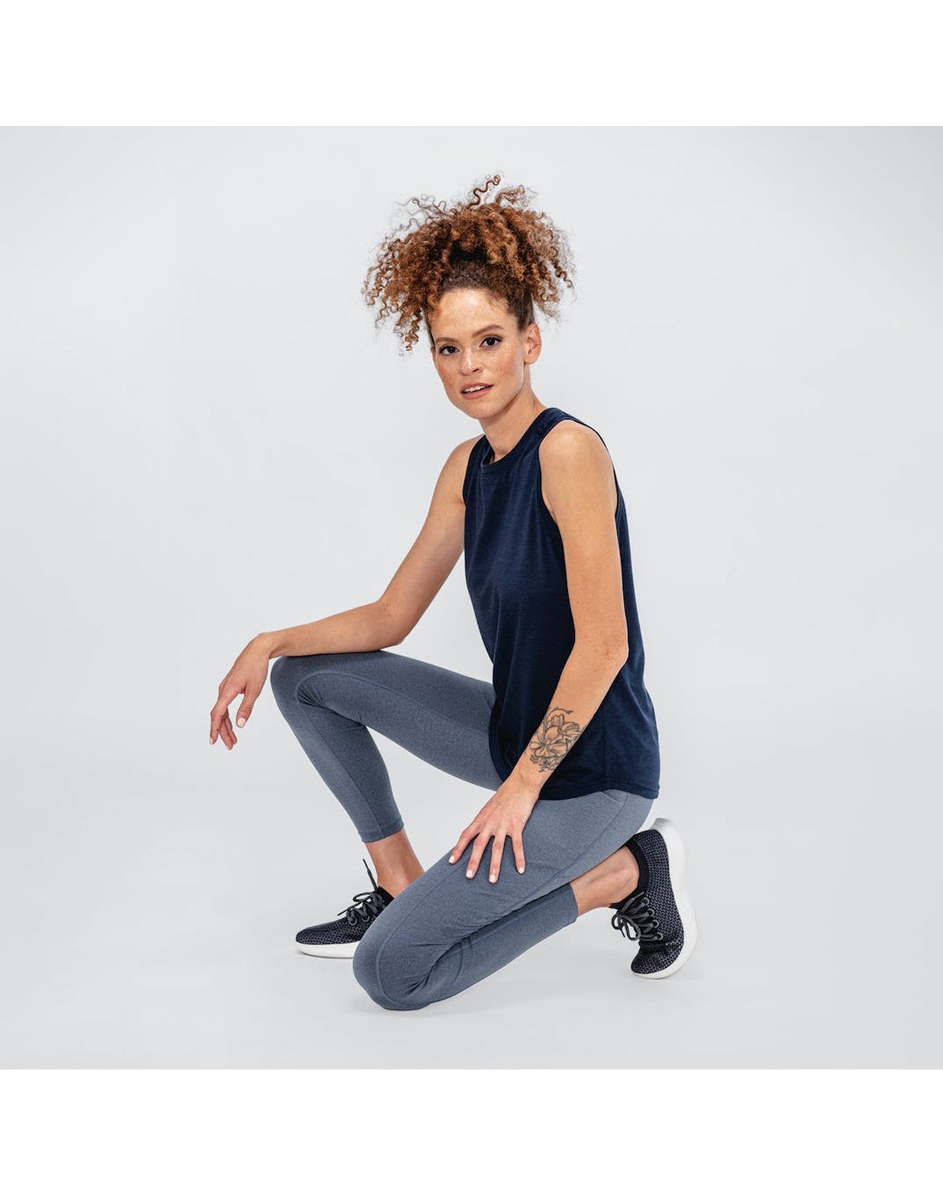 Women | Joule Active Legging | Indigo Heather