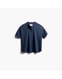 Women | Juno Boxy Blouse | Navy