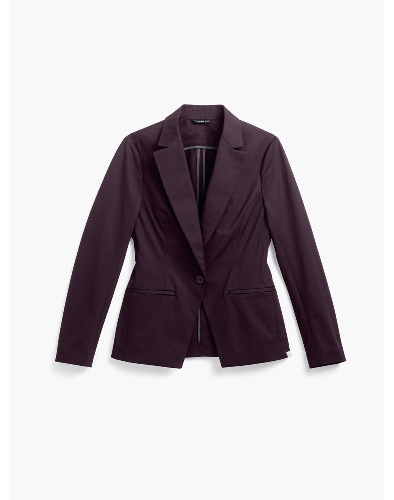 Women | Kinetic Tailored Blazer | Burgundy