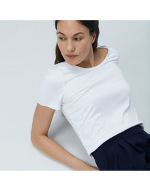 Women | Luxe Touch Tee | White