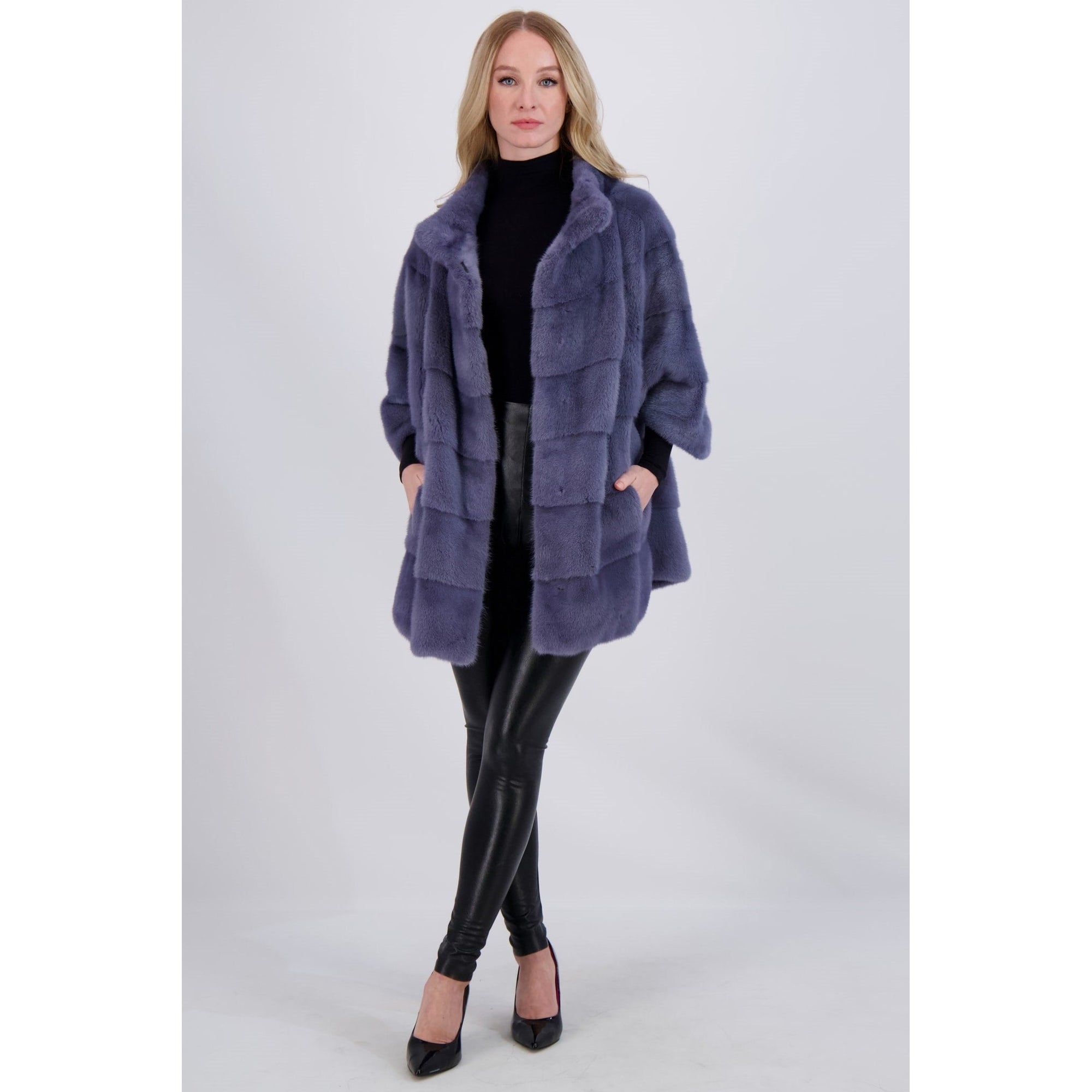 Women | Mink Jacket | Lapis