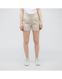 Women | Pace Poplin Short | Buff