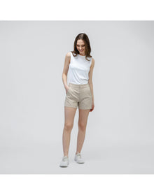 Women | Pace Poplin Short | Buff