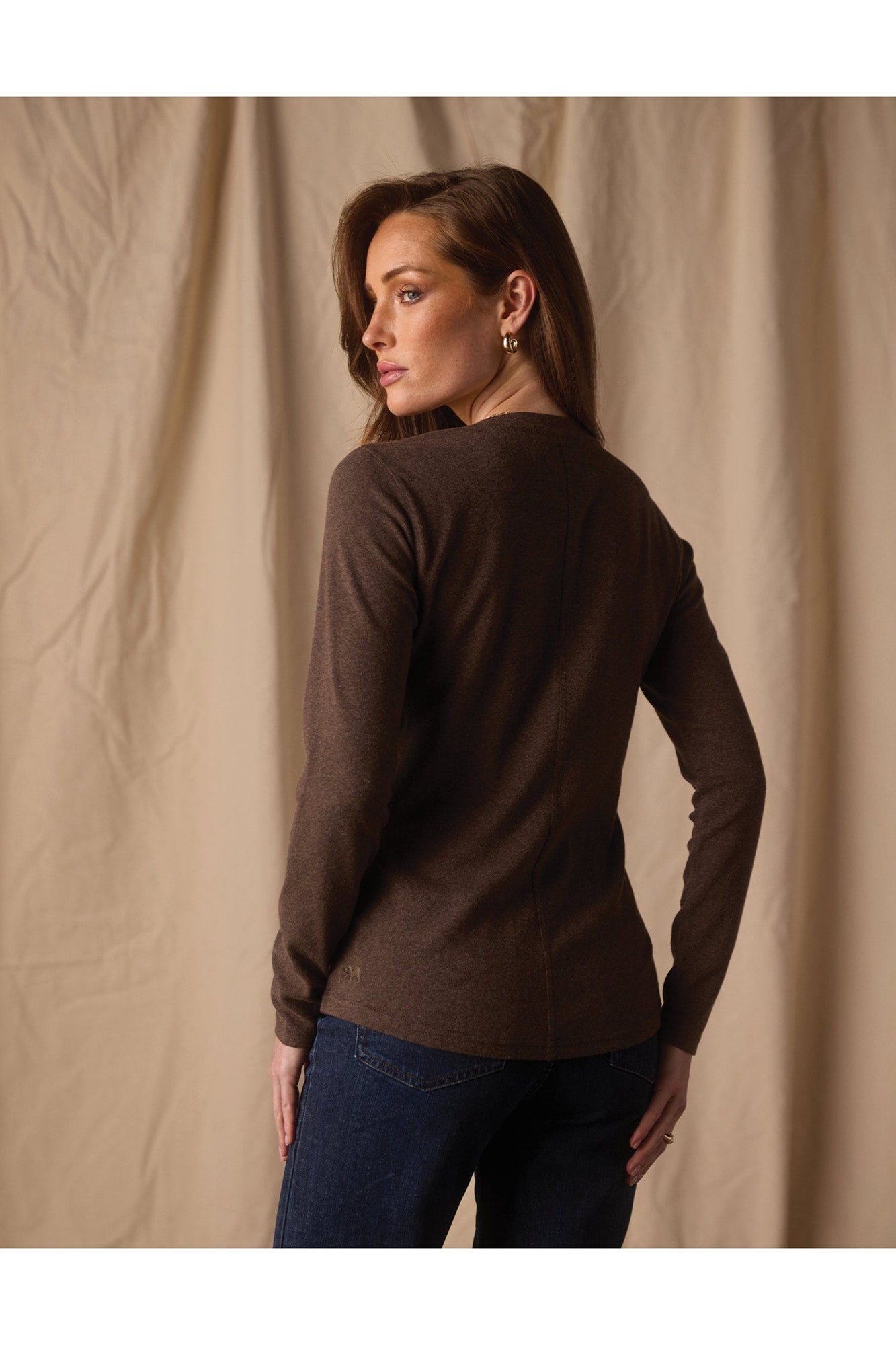 Women | Puremeso Henley | Java