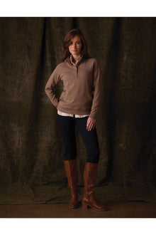 Women | Puremeso Weekend Snap Pullover | Taupe