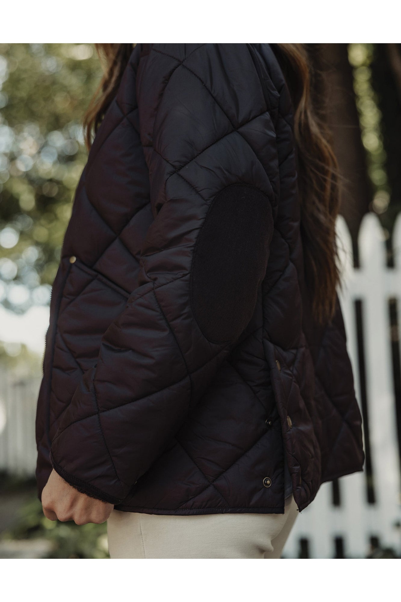 Women | Quilted Liner Jacket | Chestnut