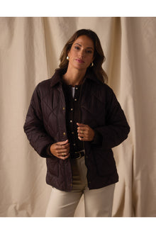 Women | Quilted Liner Jacket | Chestnut