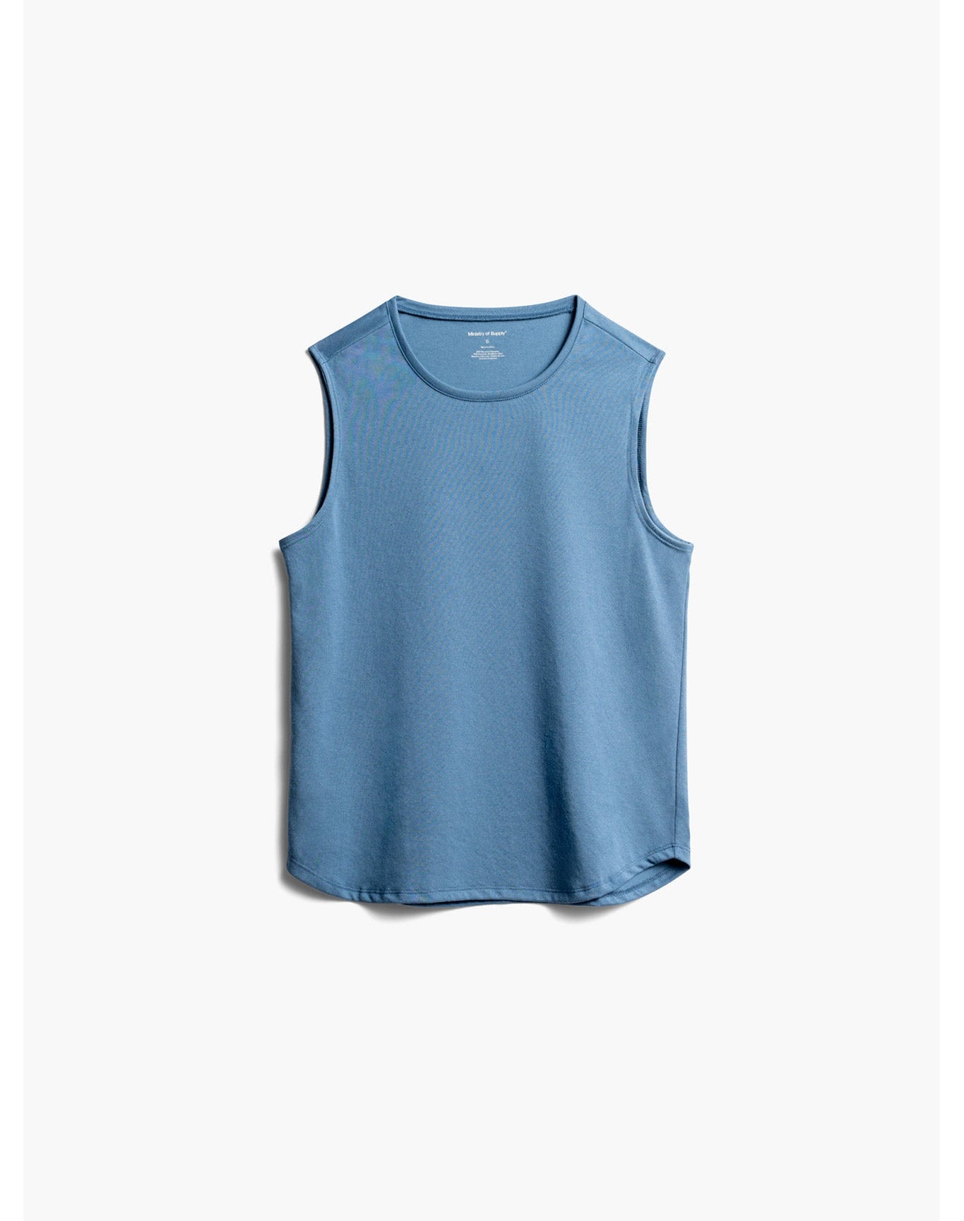Women | Recycled Composite Merino Tank | Storm Blue