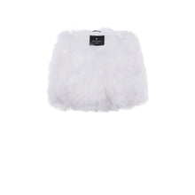 Women | Select Lamb Stole | Bleached White