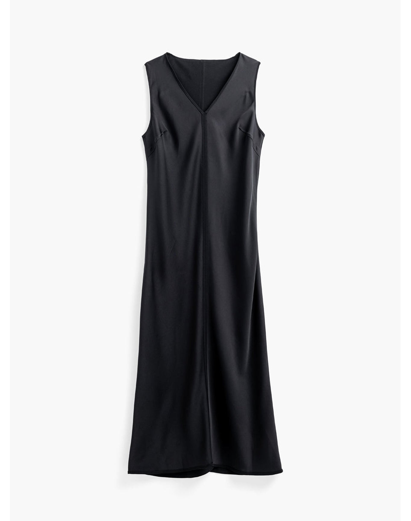 Women | Swift Satin Reversible Dress | Black