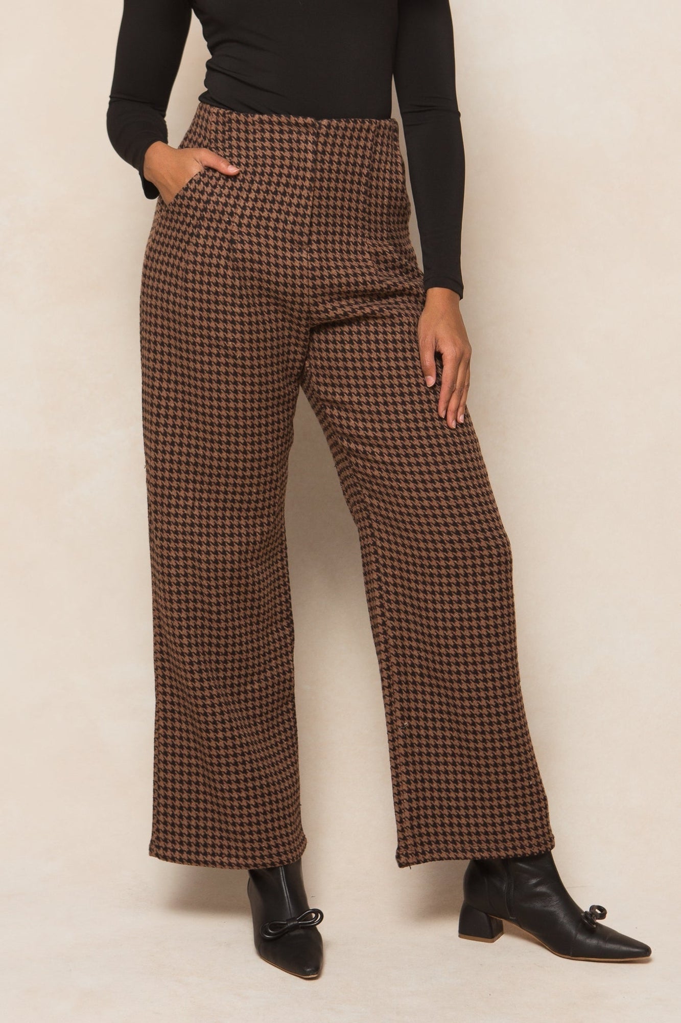 Women | Tabitha Trousers | Brown x Multi