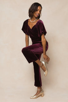 Women | Tessie Jumpsuit | Purple