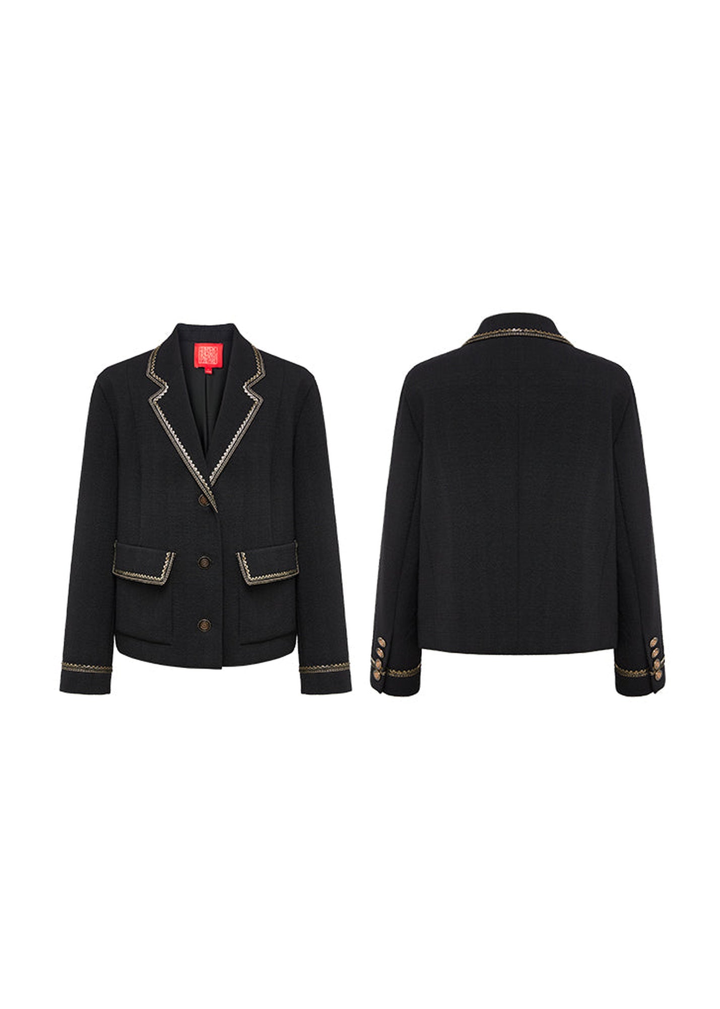 Wool Blazer | Black