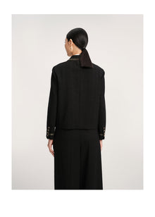 Wool Blazer | Black