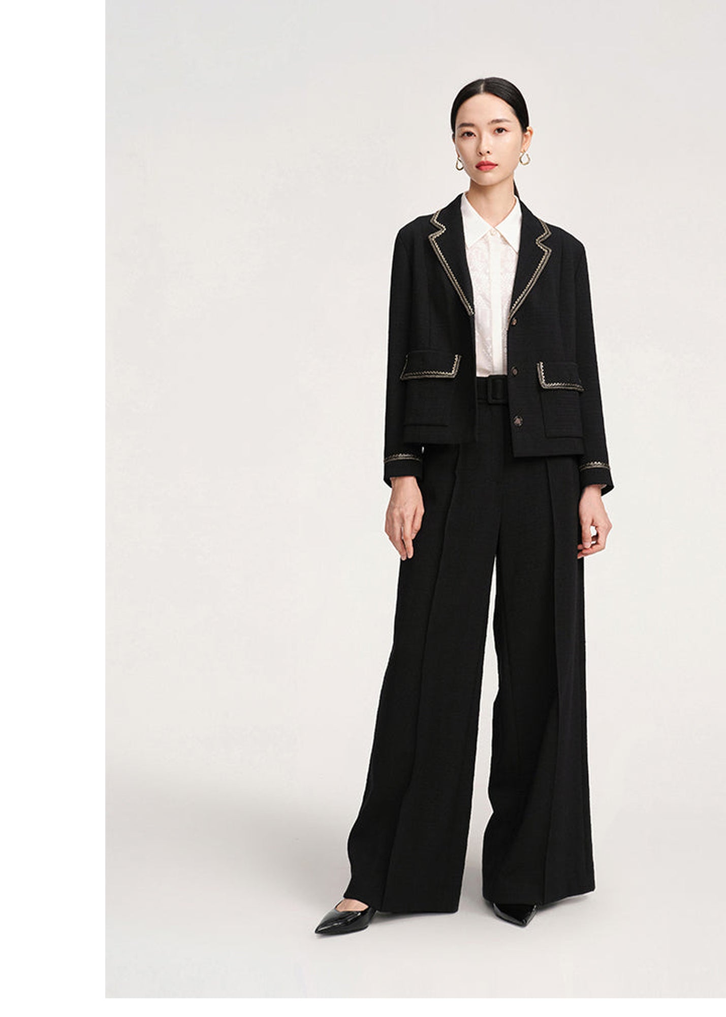 Wool Blazer | Black