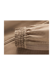 Wool Trench Dress | Khaki