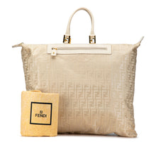 Fendi | Pre-Owned Zucca Nylon Travel Bag | Brown
