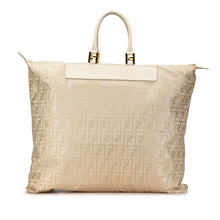 Fendi | Pre-Owned Zucca Nylon Travel Bag | Brown