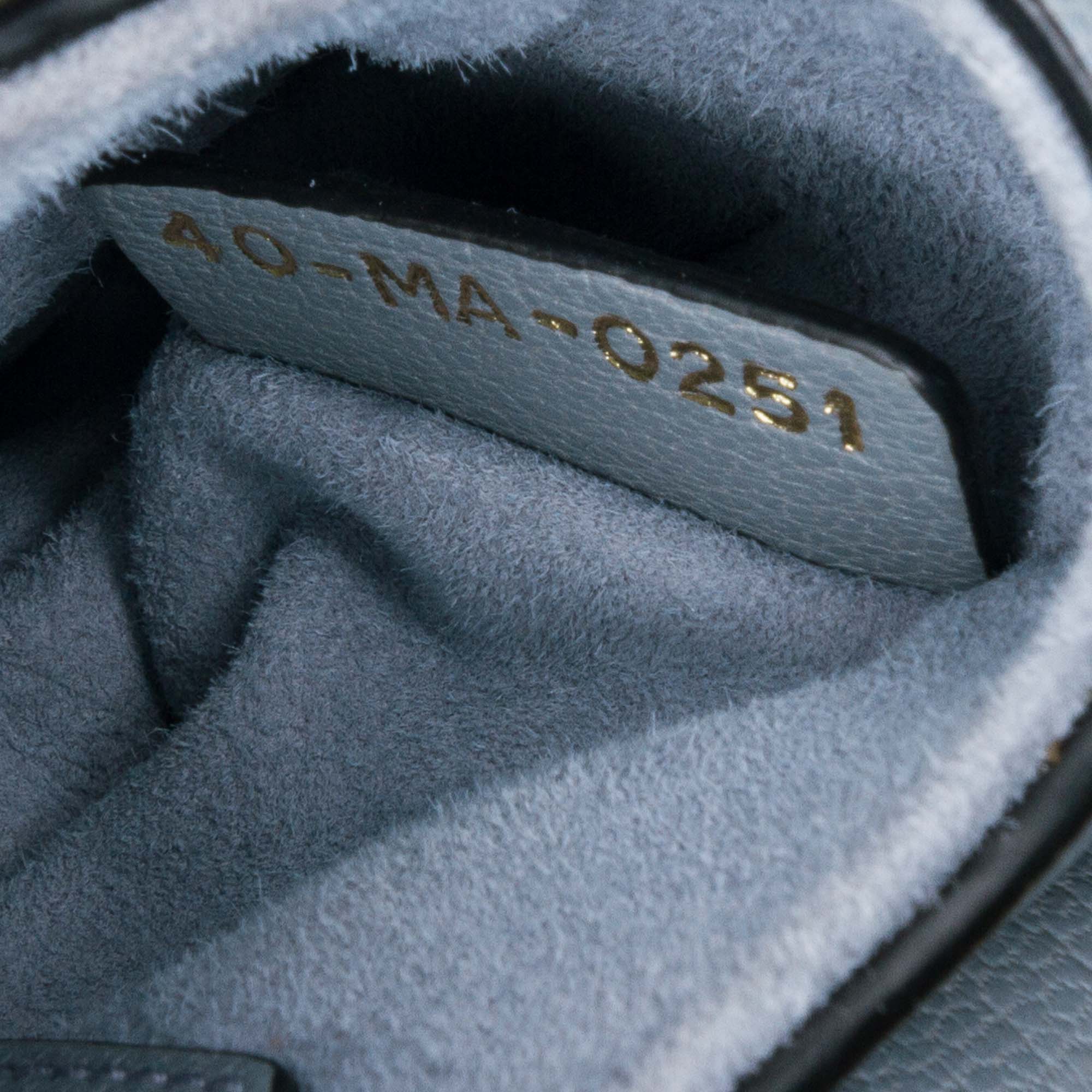 Dior | Pre-Owned Micro Leather Saddle | Blue