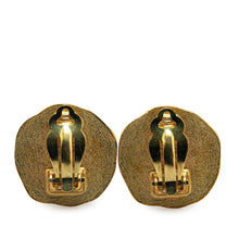 Chanel | Pre-Owned Gold Plated CC Round Clip On Earrings | Gold