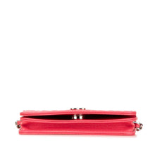 Chanel | Pre-Owned CC Caviar Camellia Wallet On Chain | Pink