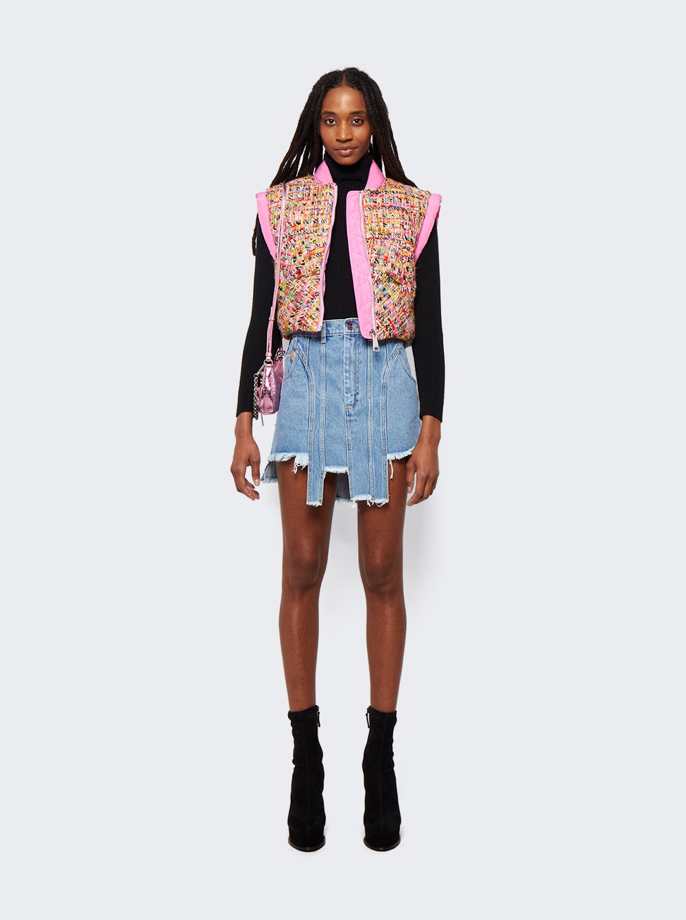 Women | Pierre Hardy | Tina Heeled Ankle Boot | Black