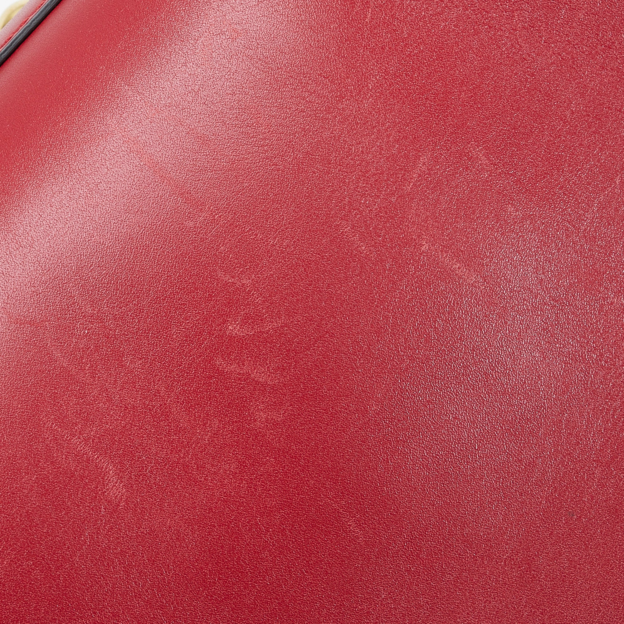 Gucci | Pre-Owned Sylvie Web Top Handle Satchel | Red