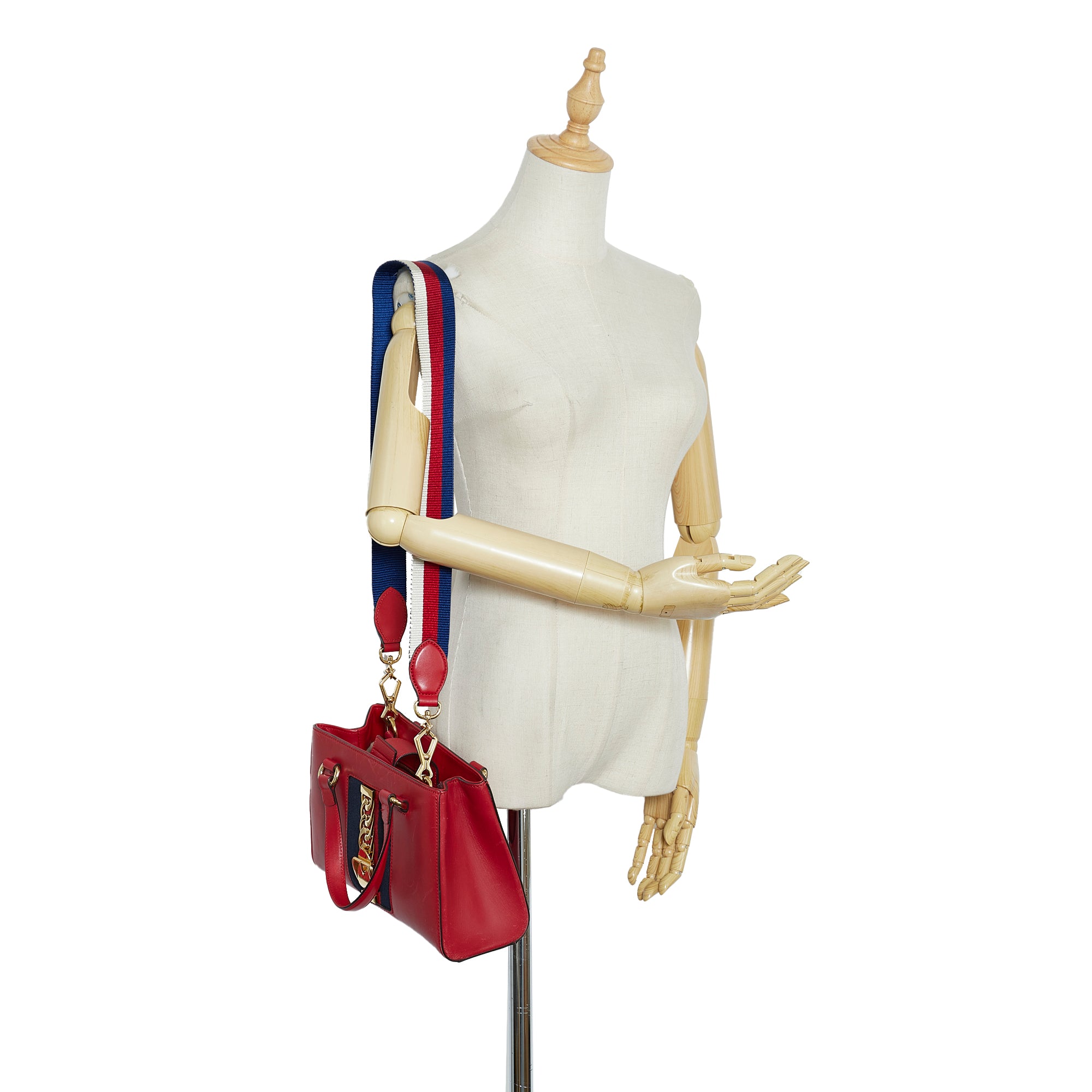 Gucci | Pre-Owned Sylvie Web Top Handle Satchel | Red