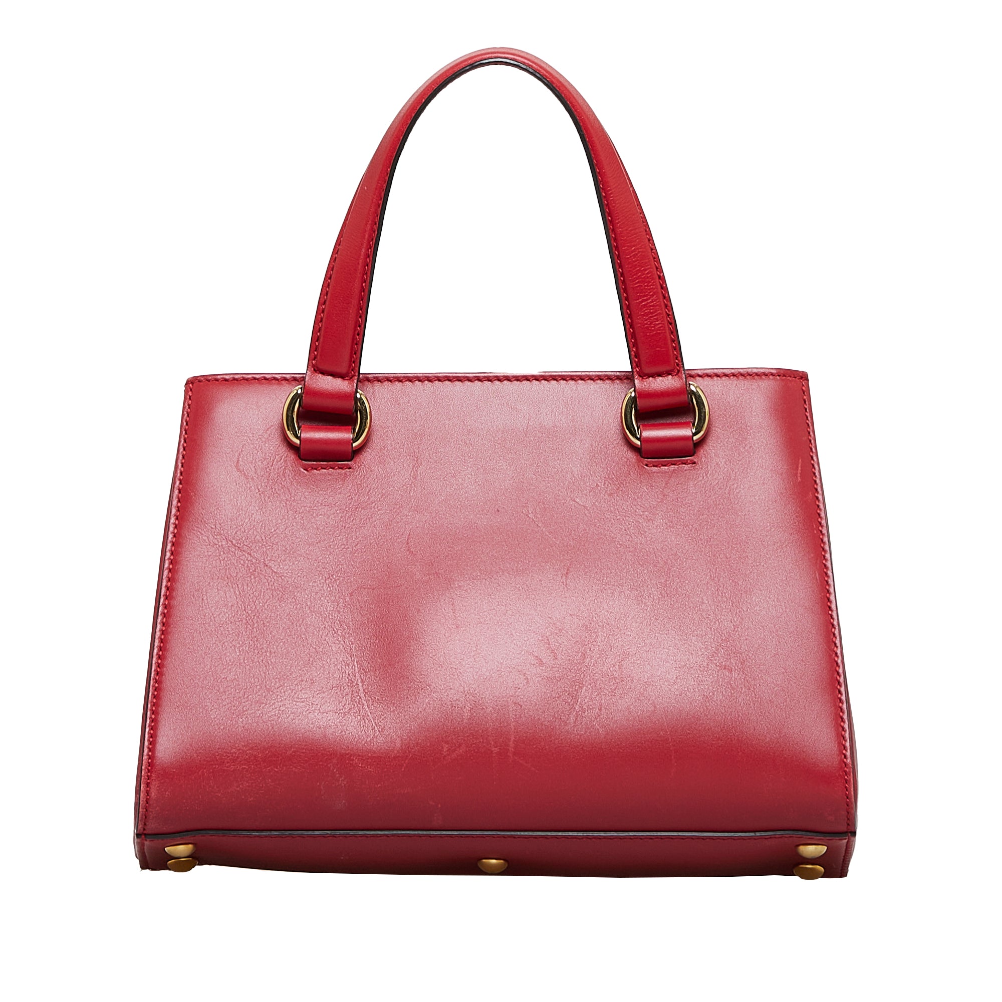 Gucci | Pre-Owned Sylvie Web Top Handle Satchel | Red
