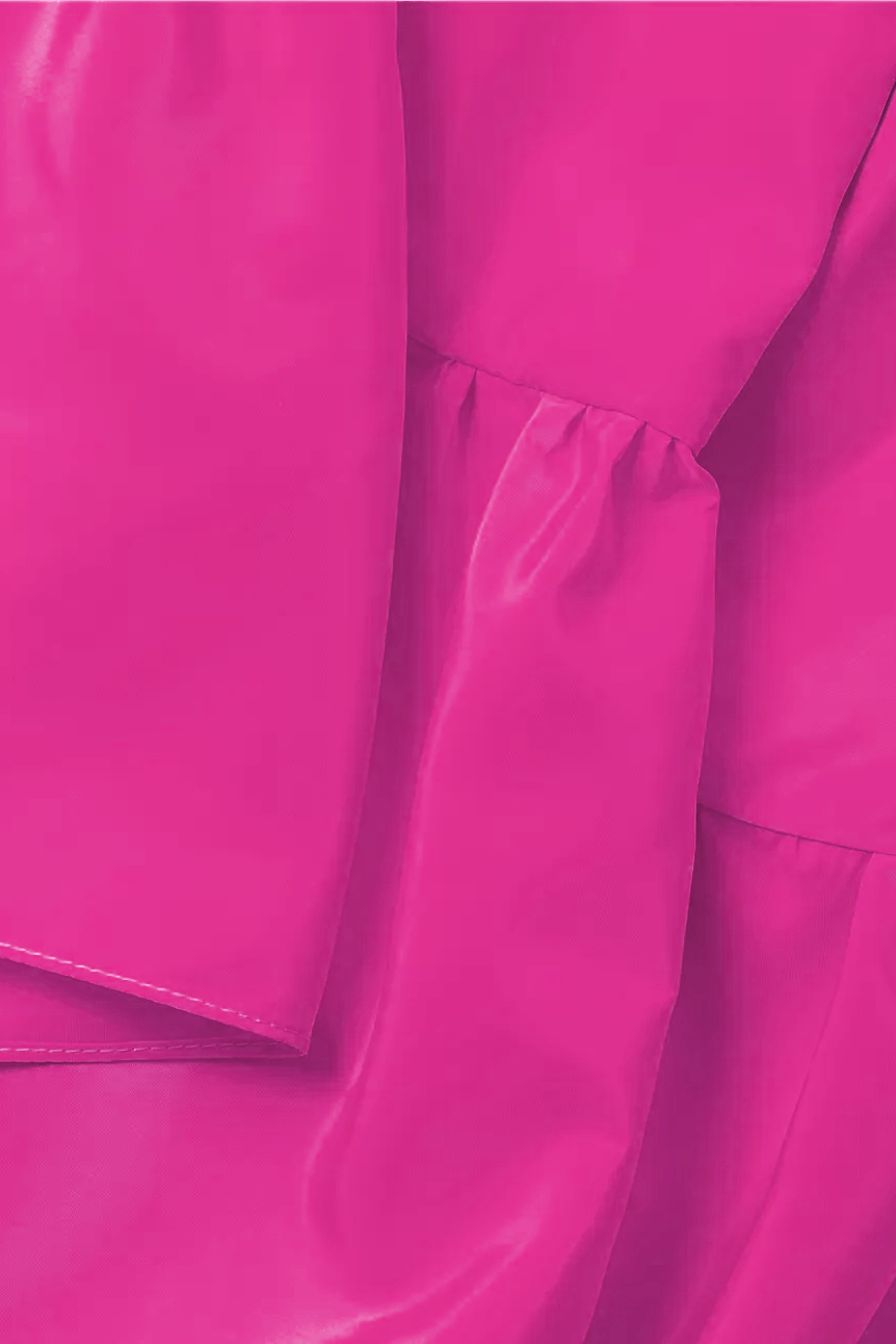 ONE33 SOCIAL | The Yolanda Fuchsia High-Low Maxi Gown | Pink