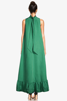 ONE33 SOCIAL | The Yolanda Green High-Low Maxi Gown | Green