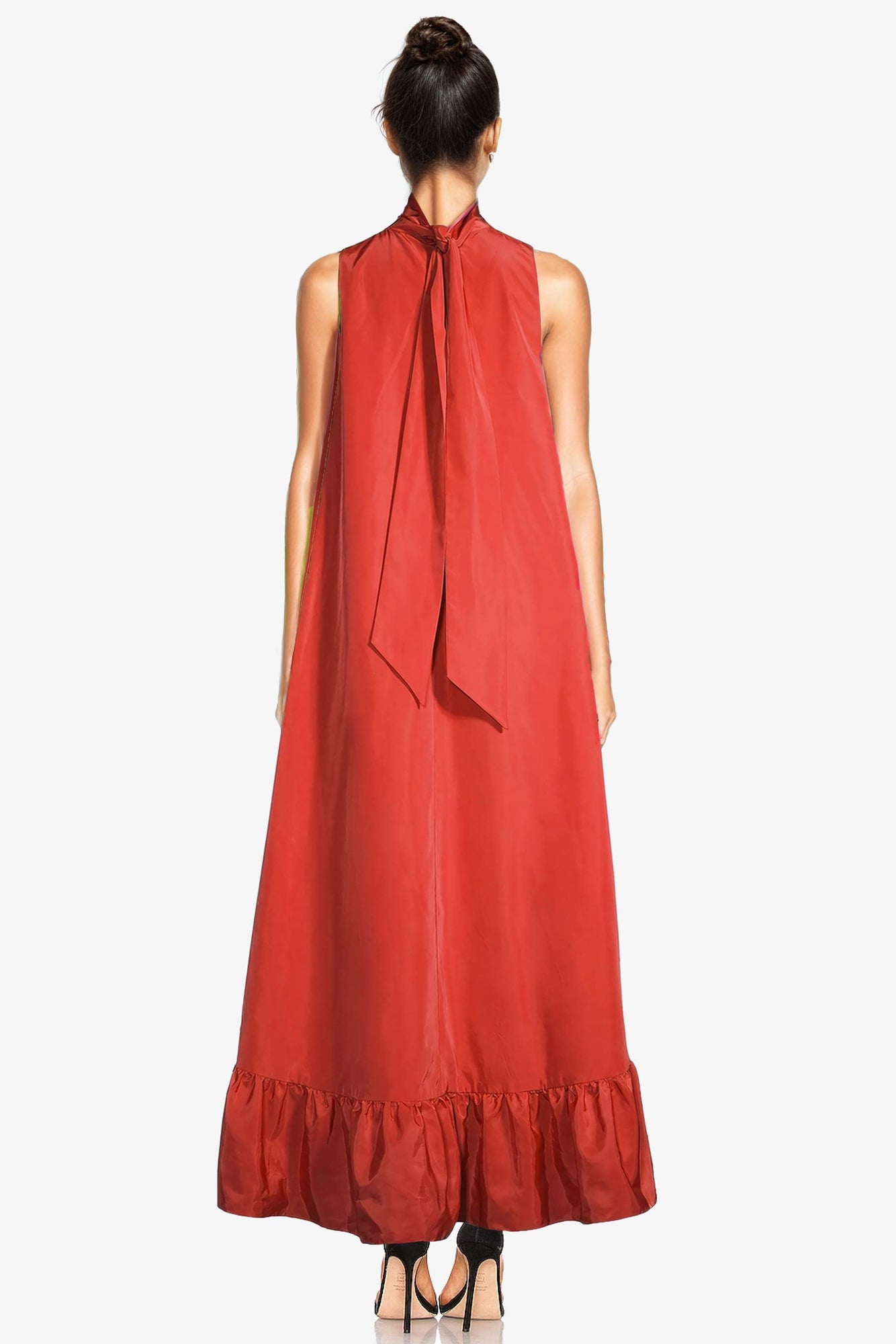 ONE33 SOCIAL | The Yolanda Red High-Low Maxi Gown | Red