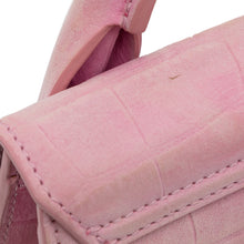Jacquemus | Pre-Owned Suede Embossed Le Chiquito Long | Pink