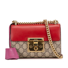 Gucci | Pre-Owned Small GG Supreme Padlock Crossbody | Brown
