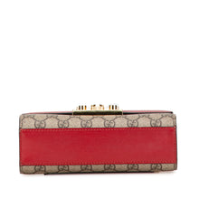 Gucci | Pre-Owned Small GG Supreme Padlock Crossbody | Brown