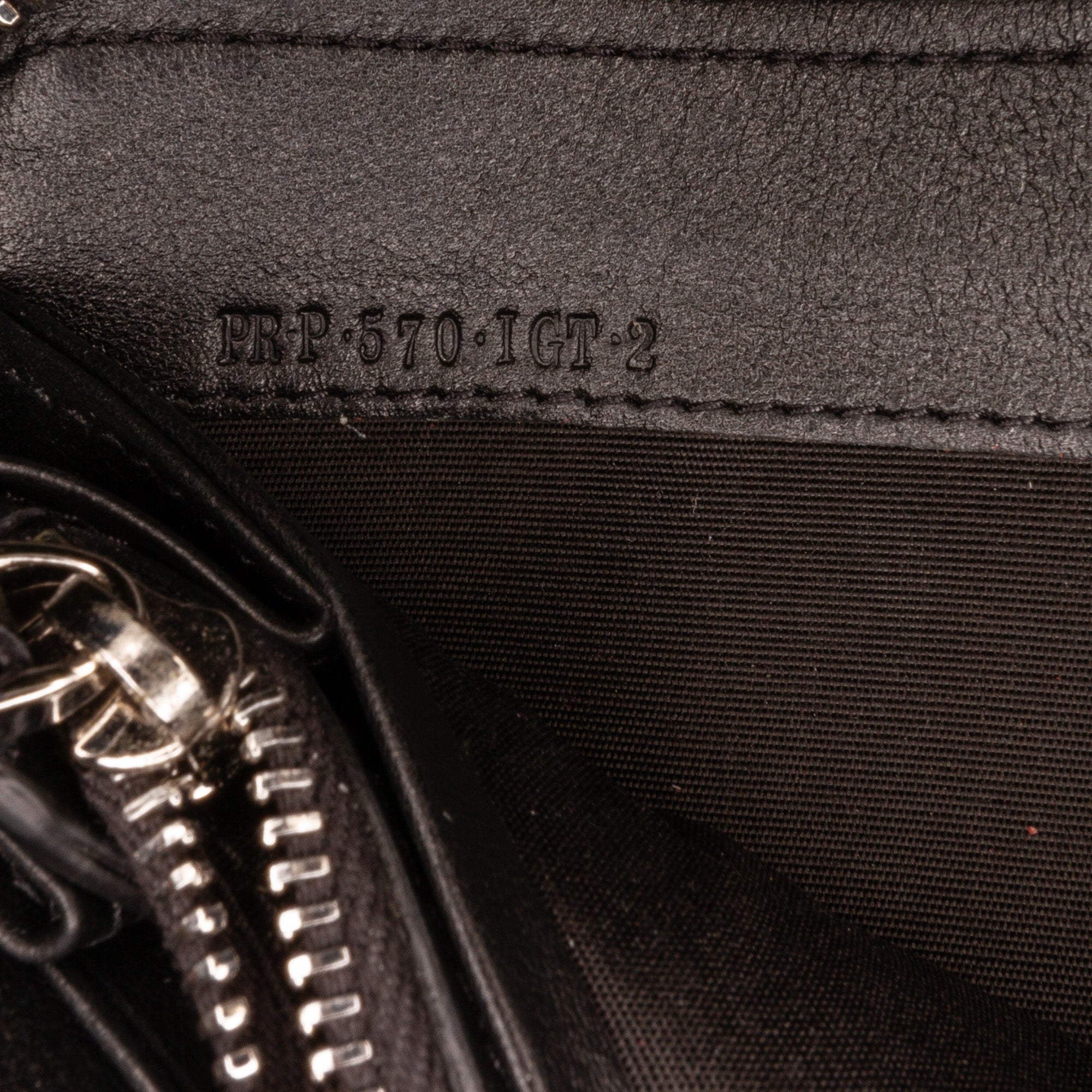 Valentino | Pre-Owned Studded Zip Around Wallet | Black