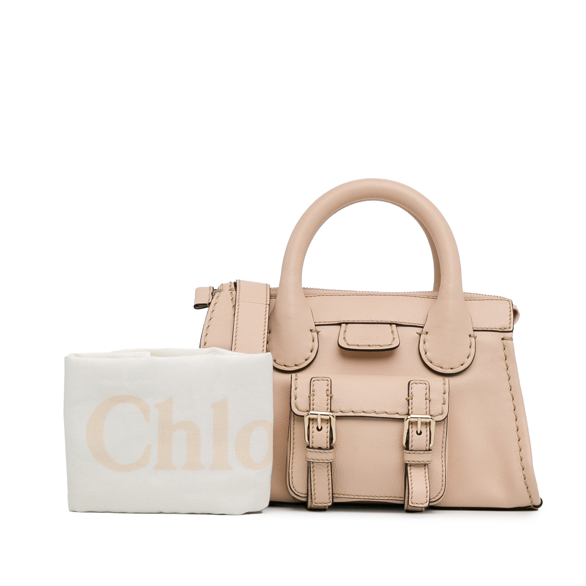 Chloé | Pre-Owned Mini Edith Day Satchel | Brown