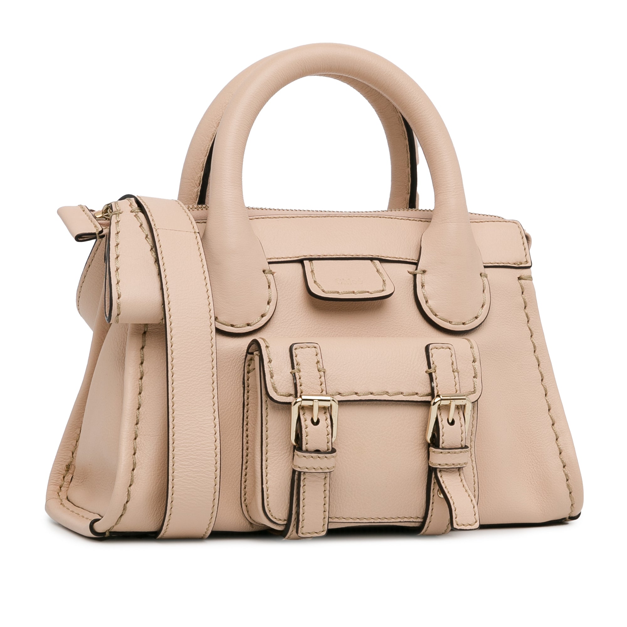 Chloé | Pre-Owned Mini Edith Day Satchel | Brown