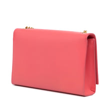 Saint Laurent | Pre-Owned Medium Grain De Poudre Monogram Kate Crossbody | Pink