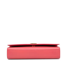 Saint Laurent | Pre-Owned Medium Grain De Poudre Monogram Kate Crossbody | Pink