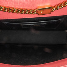 Saint Laurent | Pre-Owned Medium Grain De Poudre Monogram Kate Crossbody | Pink