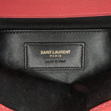 Saint Laurent | Pre-Owned Medium Grain De Poudre Monogram Kate Crossbody | Pink