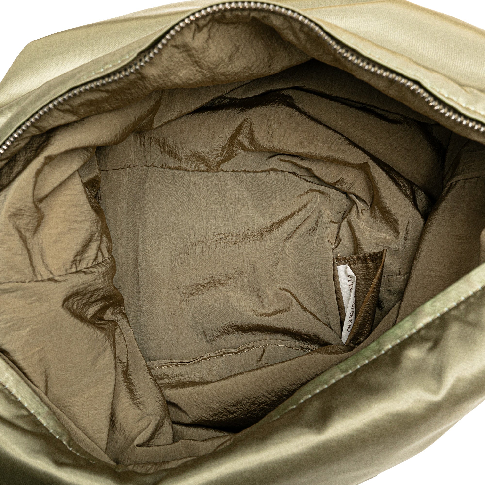 Bottega Veneta | Pre-Owned Satin Crossbody | Brown