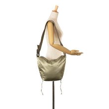 Bottega Veneta | Pre-Owned Satin Crossbody | Brown