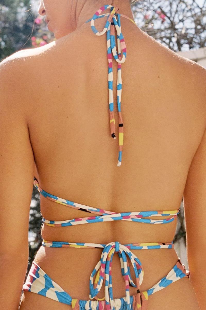 Brasil Bikini Top | Abstract