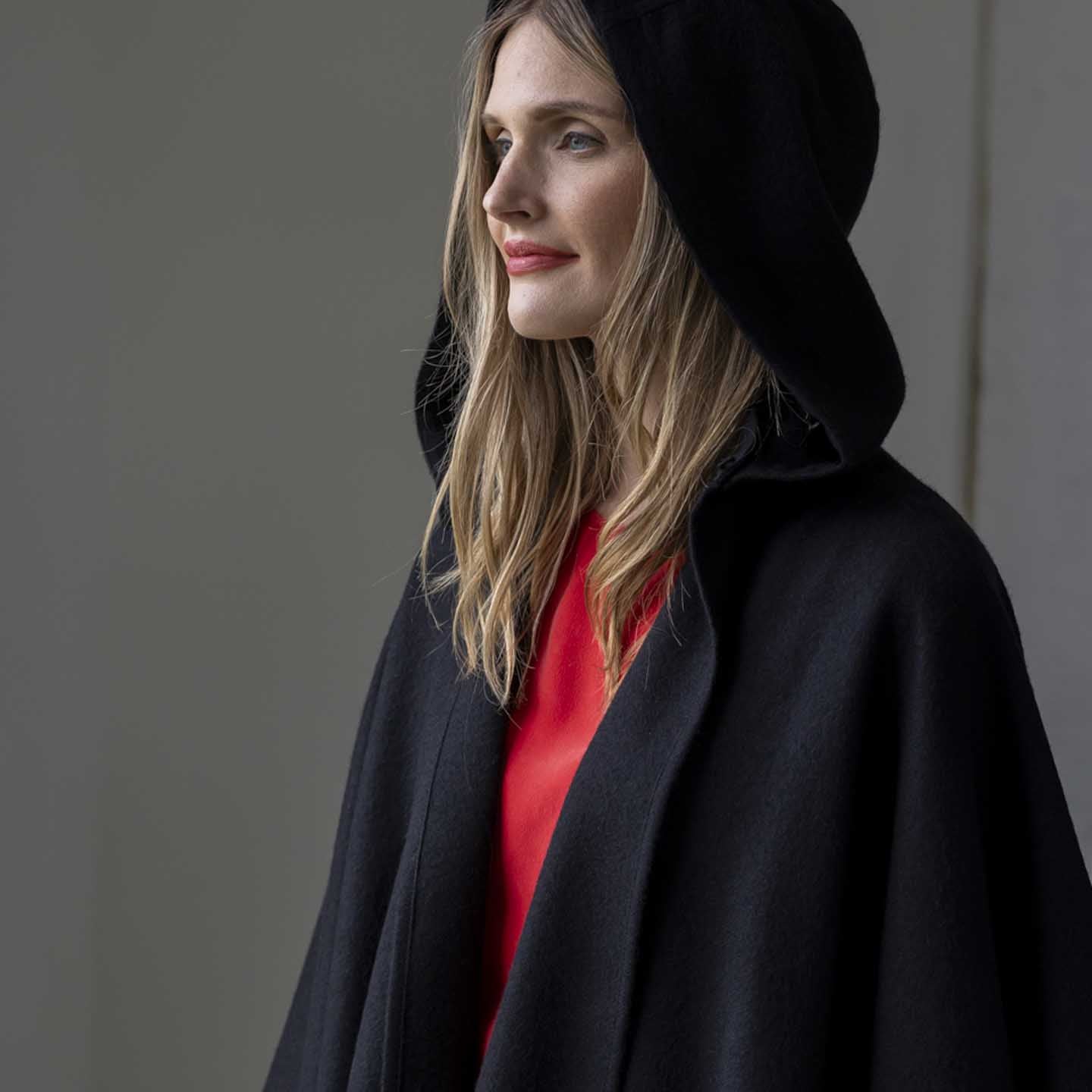 Unisex | Mao Cape | Black