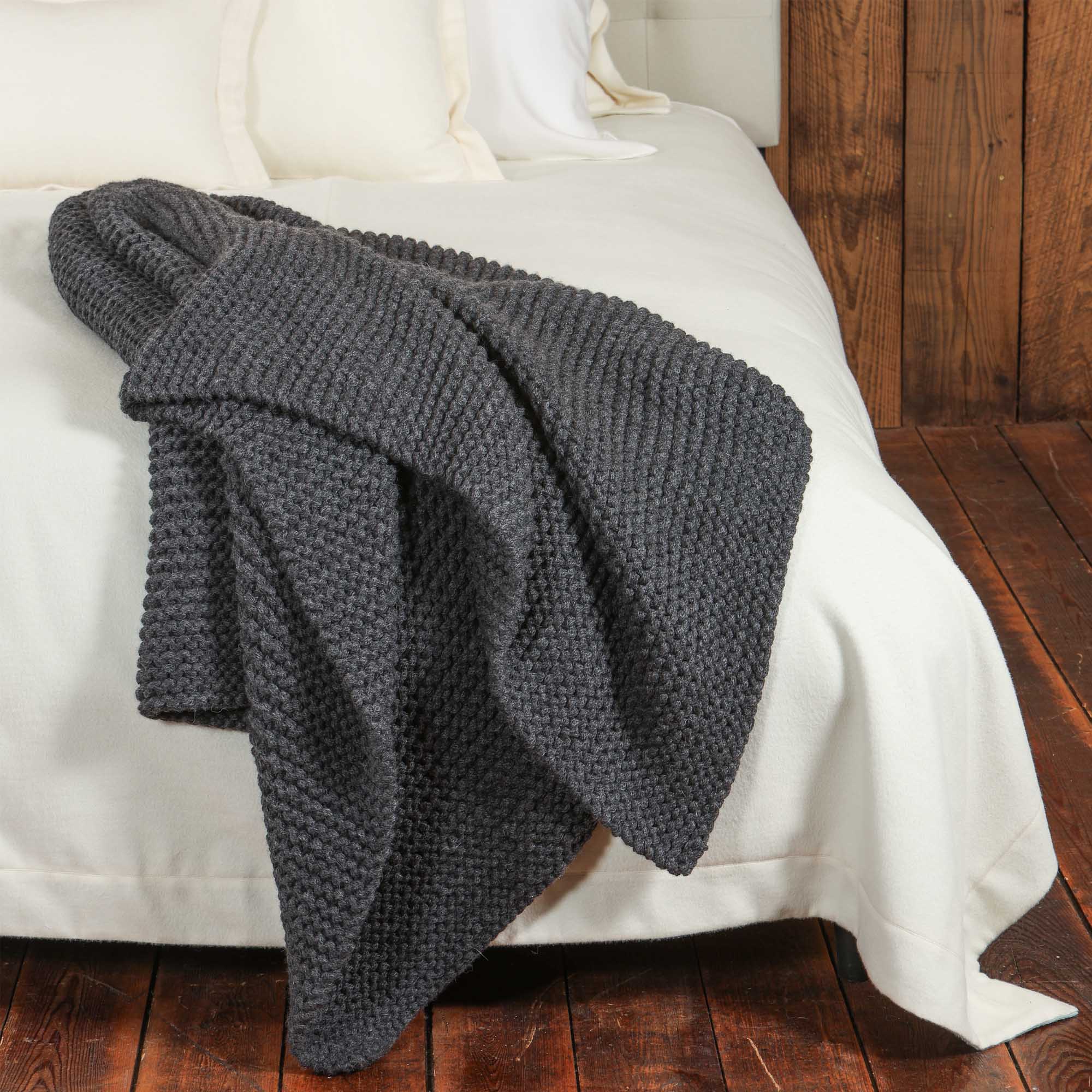 Morgan Throw | Charcoal