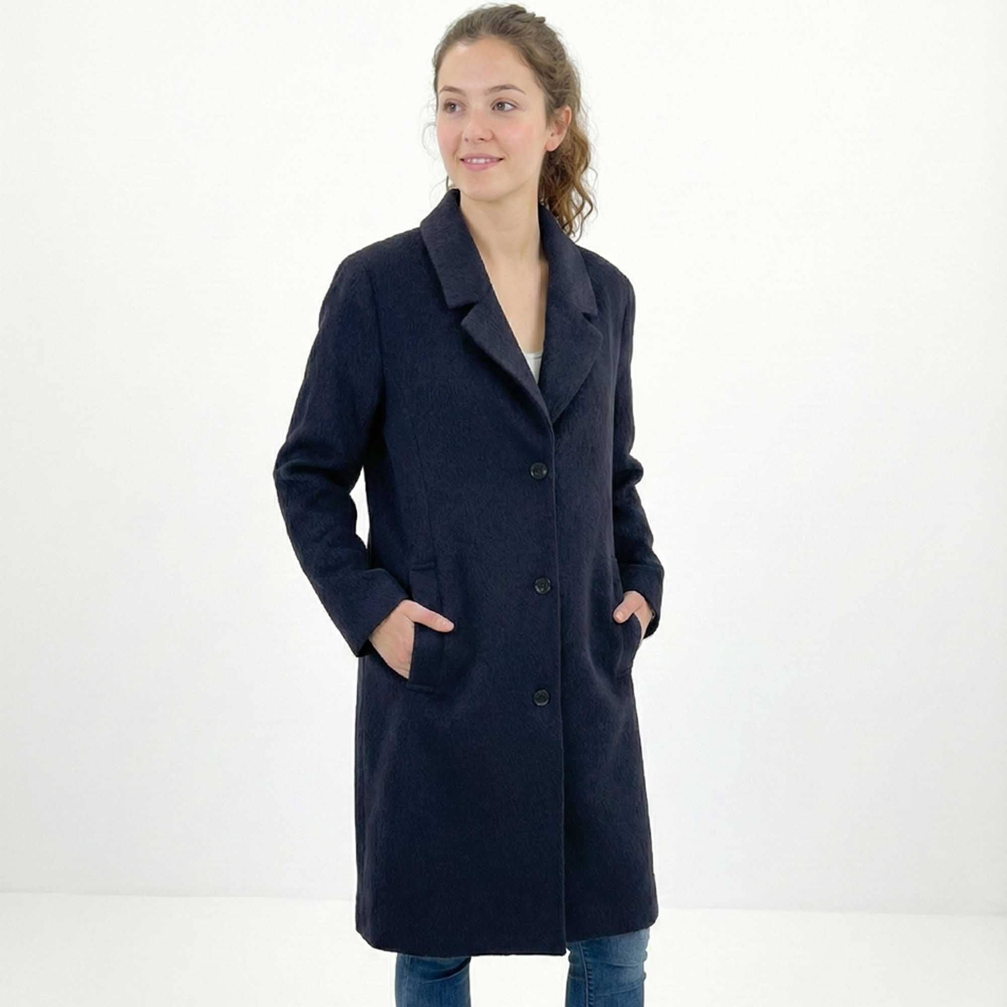 Women | Samira Coat | Navy