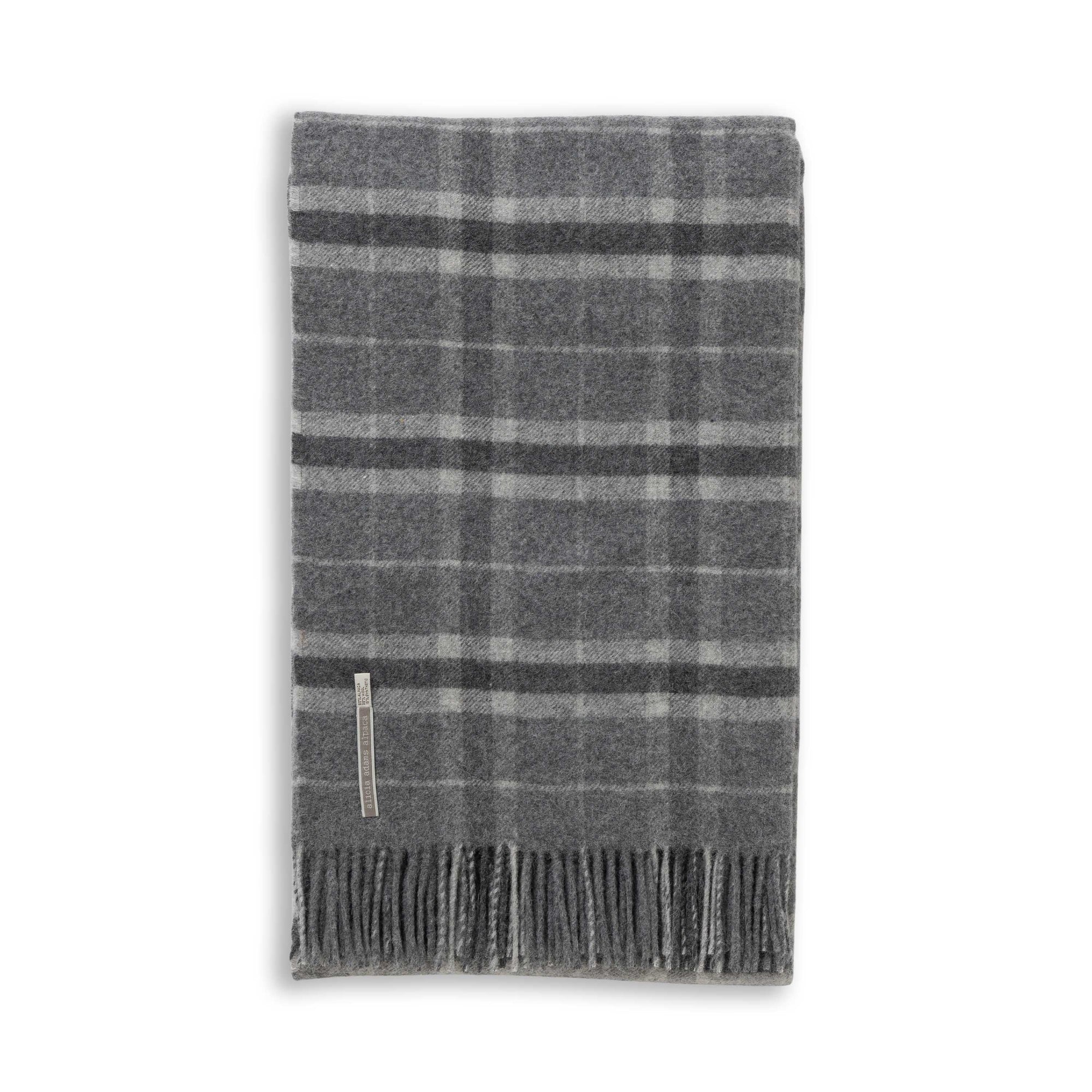 Wellington Throw | Dark Grey / Charcoal