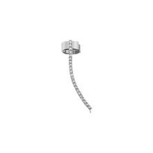 Archival Path Ear Climber Cuff Vermeil White Gold Single First